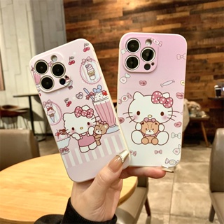 เคสโทรศัพท์มือถือแบบนิ่ม ลายเฮลโลคิตตี้ MF047FF สําหรับ Samsung A23 4G A23 5G A21S A42 5G A53 A73 5G J7 prime M23 M33 M52 M53 M62 A7 2018 J3 J5 J7 PRO J4 J6 PLUS