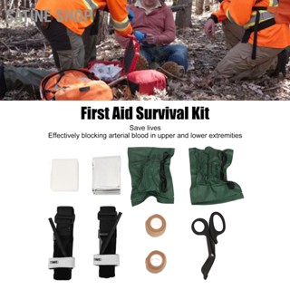 SaTine Shop First Aid Survival Kit กระเป๋าฉุกเฉิน IFAK กระเป๋า EDC สำหรับการตั้งแคมป์กลางแจ้งทางทหาร