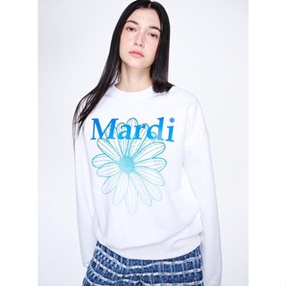 🇰🇷 พรี Mardi Mercredi Sweatshirt Flowermardi Gradation