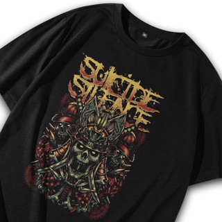 เสื้อยืด พิมพ์ลาย Metal Suicide Silence สไตล์วินเทจ อินโดนีเซีย พรีเมี่ยม สําหรับเด็กผู้ชาย ผู้หญิง 292