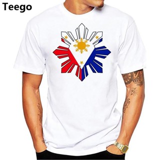 ☄▤✥philippines flag sun stars t shir  personalized cotton t shirt men o neck tee