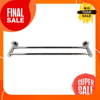 Single towel hook DUSS model E11-ICON size 60 cm. chrome