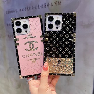 เคสโทรศัพท์มือถือ ทรงสี่เหลี่ยม ลายแบรนด์แฟชั่นหรูหรา สําหรับ Samsung A14 A54 A13 A23 A33 A53 A22 A32 A73 A72 A52 A42 A12 A21 A71 A51 A11 A31 A91 A81