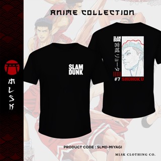 tshirt SHOHOKU SLAM DUNK ANIME T-SHIRT | SAKURAGI RUKAWA MITSUI MIYAGI AKAGI SHOHOKU SLAMDUNK SHIRTเสื้อยืด(S-5XL)