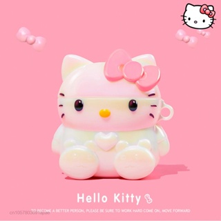 SANRIO เคสหูฟังบลูทูธ ซิลิโคนหนา กันกระแทก ลาย Hello Kitty สําหรับ Airpods 1 2 Generation Pro 3