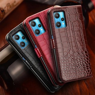 เคสโทรศัพท์มือถือหนัง ฝาพับ พร้อมช่องใส่บัตร สําหรับ Realme 9 Pro RMX3472 RMX3471 Realme 9 4G Realme 9 Pro Plus RMX3393