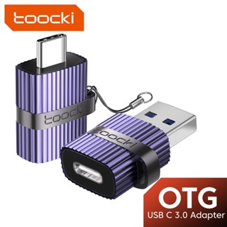 Toocki อะแดปเตอร์แปลง USB3.0 Type C OTG Micro USB C To Type C Female สําหรับแล็ปท็อป Xiaomi Samsung USB-C