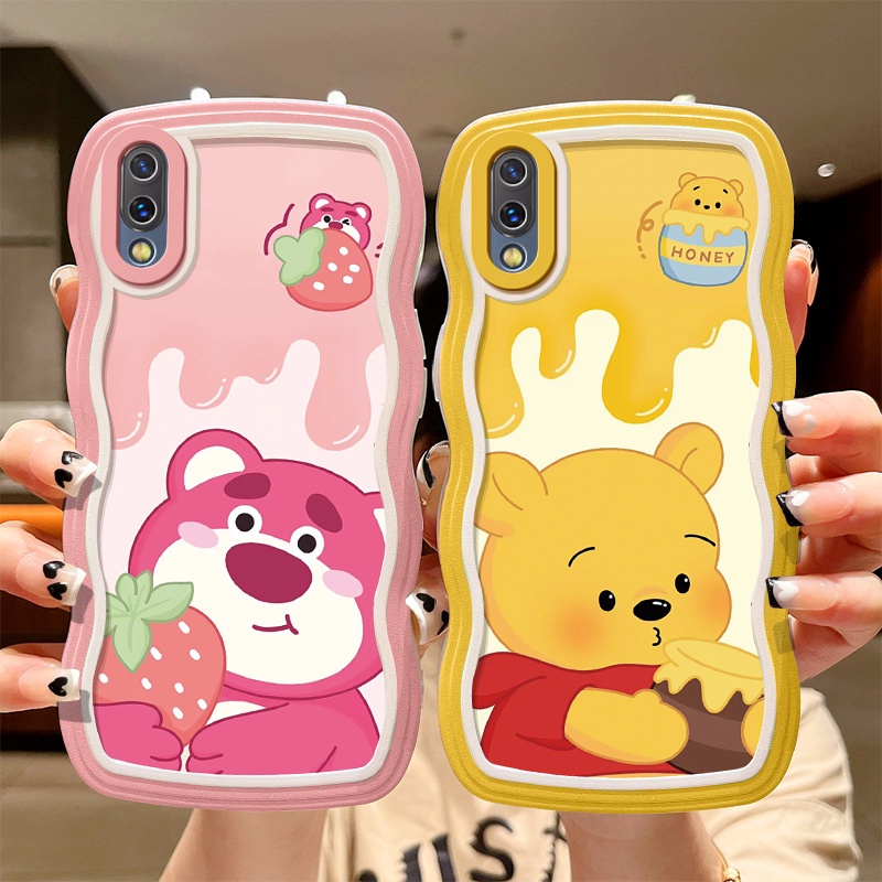 เคสโทรศัพท์มือถือ ซิลิโคนนิ่ม กันกระแทก ลายการ์ตูนหยัก ขนาดใหญ่ สําหรับ Vivo y93 Y93S