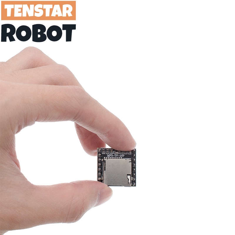 Dfplayer โมดูลเครื่องเล่น MP3 MP3 ขนาดเล็ก รองรับการ์ด TF U-Disk IO Serial Port AD สําหรับ arduino Diy