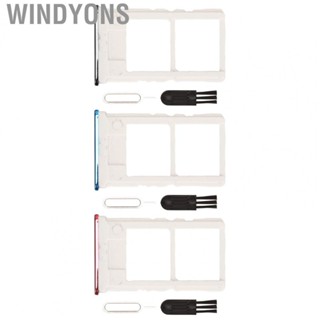 Windyons SIM Card Tray  SIM Card Holder Replacement with Brush for Mobile Phone