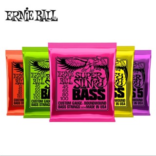 Ernie Ball 2221 2222 2223 สายกีต้าร์ไฟฟ้า Super Slim เล่นจริงเฮฟวีเมทัลร็อค