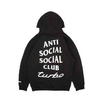 เสื้อกันหนาว มีฮู้ด พิมพ์ลาย ASSC.TURBO C-HOODED.LS