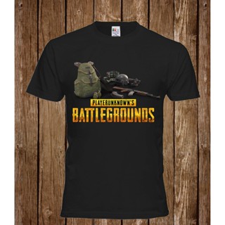 เสื้อครอปสายฝอ - PUBGอาวุธเสื้อยืดผู้ชายผ้าฝ้าย_03