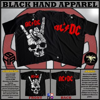 ACDC - Skull / Band Shirt / Black Hand Apparel Brand_05