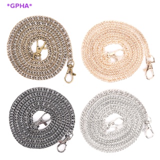 Gpha&gt; สายโซ่สะพายกระเป๋าถือ สะพายไหล่ แบบเปลี่ยน DIY ขนาด 100 ซม. สําหรับผู้หญิง
 ใหม่