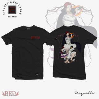  ใหม่เอี่ยมเสื้ออนิเมะ - ETQT. - One Piece Film Red - แชงค์สกับลูฟี่