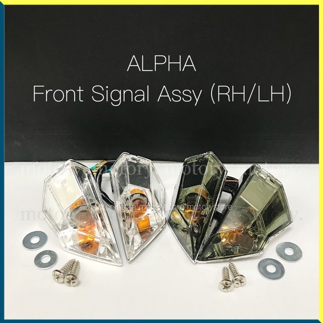 HONDA WAVE ALPHA / CX FRONT SIGNAL ASSY (R/L) ALPHA110 WAVE110 CX