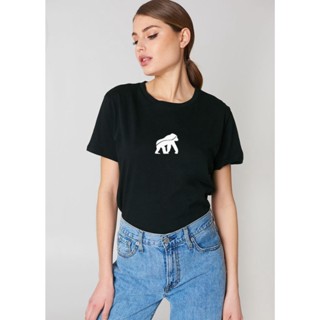 PRIA Smith ANT ART BLACK TEE Gorilla LOGO T-Shirt/Mens Short Sleeve T-Shirt/COTTON COMBED T-Shirt_11