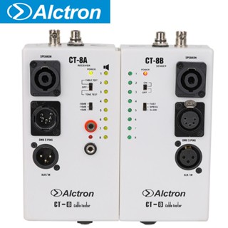 Alctron CT-8 เครื่องทดสอบสายสัญญาณเสียง อเนกประสงค์ แบบมืออาชีพ เครื่องทดสอบสายแยกวิศวกรรม