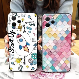 เคส Huawei Nova Y61 สีลูกกวาด ลายน่ารัก ซิลิโคนนิ่ม กันกระแทก