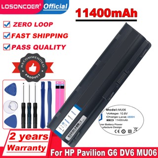 11400MAh แบตเตอรี่แล็ปท็อปสำหรับ HP Pavilion 431 435 G4 G6 G7 CQ32 CQ42 CQ62 CQ72 DM4 HSTNN-CBOX Q60C CB0W MU06 MU09 G32