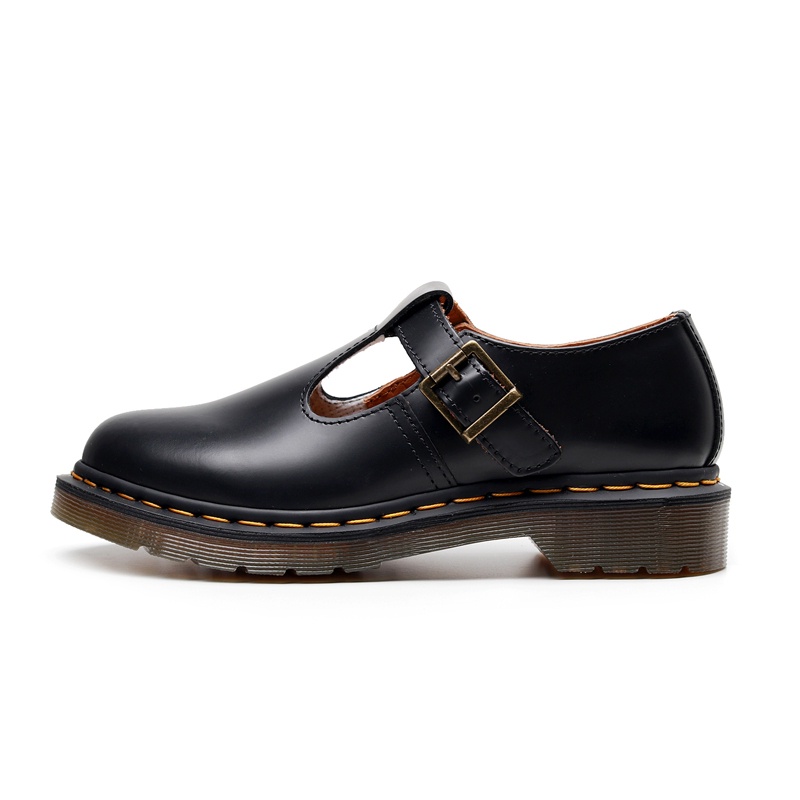【ของแท้】Dr.Martens Air Wair 1461 T-Type Mary Jane รองเท้าบูทมาร์ติน รองเท้าหนัง หุ้มข้อ สไตล์คลาสสิก สําหรับผู้หญิง ไซซ์ 35-41 A5VK
