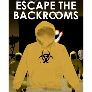 เสื้อแจ็กเก็ต มีฮู้ด ลาย Escape The Backrooms สําหรับเด็ก