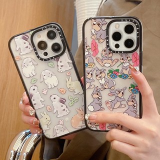 Casetify เคสโทรศัพท์มือถืออะคริลิค ลายกระต่าย ดาว สําหรับ iPhone 13 Pro Max 14 Pro Max 14 12 Pro Max 12 14Pro 13 14 plus 12Pro 11 13Pro