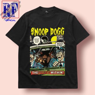 oversize T-shirt เสื้อยืด พิมพ์ลาย RAPPER SNOOP DOGG สไตล์วินเทจ | Rapper BOOTLEG เสื้อผ้า S-5XL