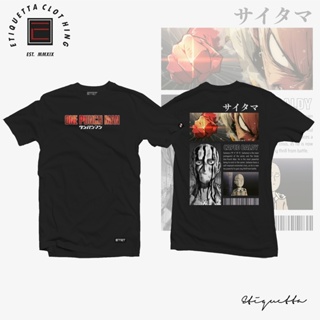 เสื้อ Tshirt One Punch Man  Saitama V2 เสื้อยืดแขนสั้นเสื้อยืดการ์ตูนญี่ปุ่นอะนิเมะชายและหญิง