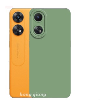 เคสโทรศัพท์มือถือ ซิลิโคนนุ่ม สีแคนดี้ สําหรับ Oppo Reno 8T 8Z 7Z 7 5G