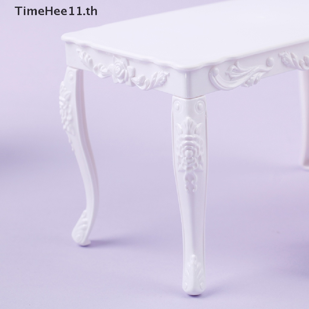 Timehee โต๊ะรับประทานอาหาร เก้าอี้คอมพิวเตอร์ เฟอร์นิเจอร์ 1:6 สําหรับบ้านตุ๊กตา สํานักงาน TH ราคา ถูกที่สุด ดีลบีเคเค แกลเลอรีภาพที่ 8