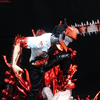 Darnell โมเดลฟิกเกอร์ PVC รูปปั้นอนิเมะ Chainsaw Man สําหรับตกแต่งบ้าน