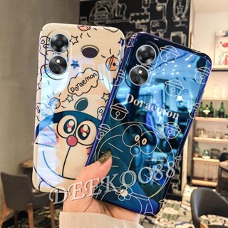 เคสโทรศัพท์มือถือ ลายการ์ตูนโดราเอมอนน่ารัก สีขาว สําหรับ OPPO Reno8 T A78 5G 4G 2023 Reno 8 8T Reno8T OPPOA78