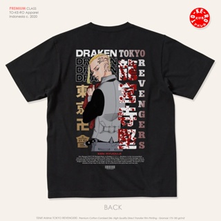 Anime TOKYO REVENGERS T-Shirt Draken &lt;Black_09