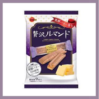 คริสปี้เครปจากญี่ปุ่น Bourbon crispy crepe cookie 124g