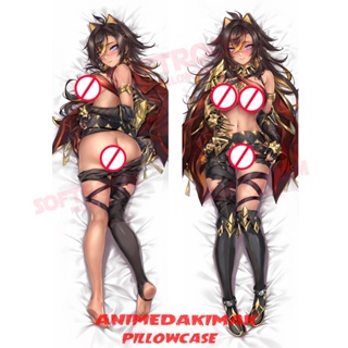 Genshin Impact Dehya Dakimakura ปลอกหมอนอิงโซฟา แบบนิ่ม ลายอนิเมะญี่ปุ่น Otaku ขนาด 50x160 ซม. DK4124