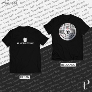 ย้อนยุคเสื้อยืด ผ้าฝ้าย พิมพ์ลาย Kpop BTS PROOF 2 สําหรับผู้ชาย และผู้หญิงS-5XL