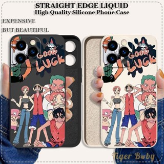 เคส IPHONE 11 IPHONE 11 PRO MAX IPHONE 14 PRO MAX IPHONE 14 PLUS สำหรับเคสโทรศัพท์ซิลิโคนนุ่มสบาย Anime One Piece Luffy เคสกันกระแทก