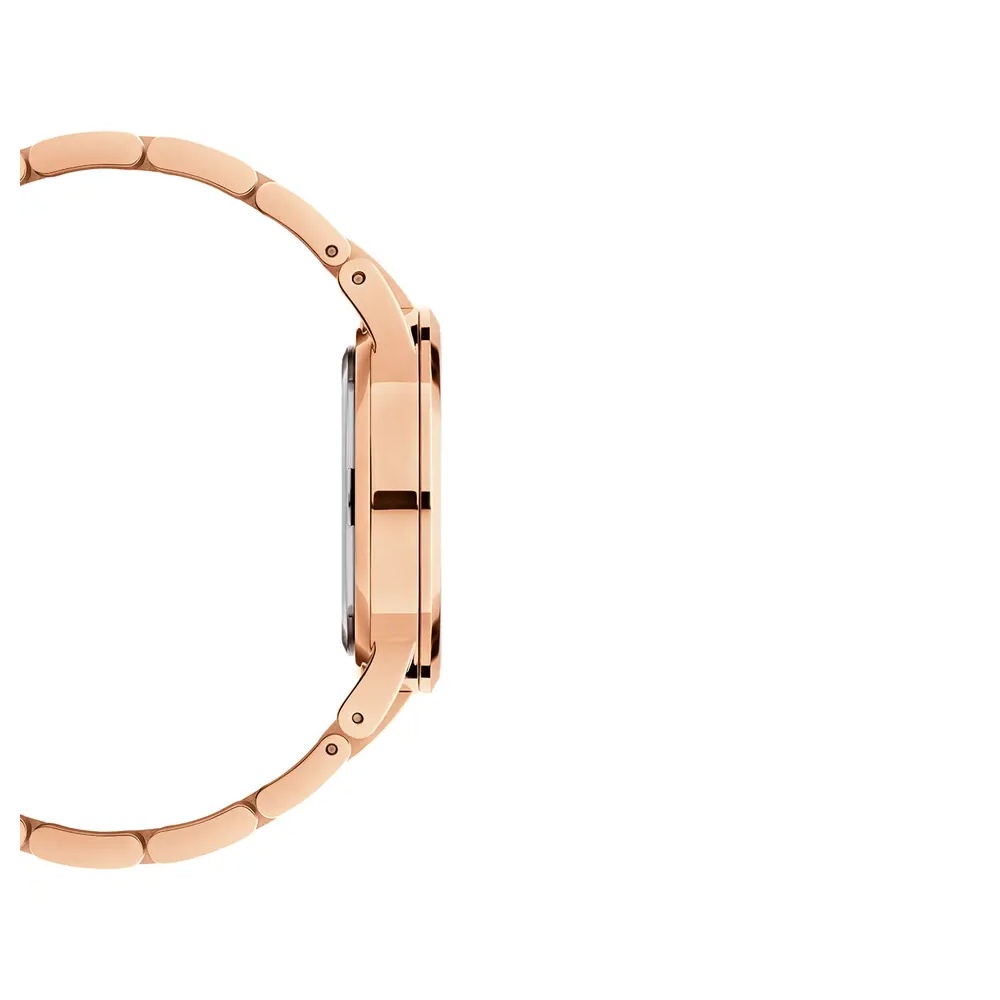 (ทักแชทรับโค้ด) Daniel Wellington นาฬิกาข้อมือ Iconic Link RG White 28มม สีโรสโกลด์