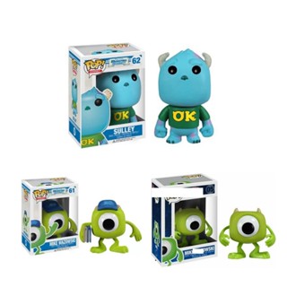 ฟิกเกอร์ Funko Pop 61 62 05 Disney: Monsters Mike Sulley ของเล่นสําหรับเด็ก