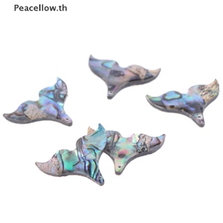 Peacellow จี้รูปหางปลา ประดับไข่มุก สําหรับทําเครื่องประดับ DIY 5 ชิ้น