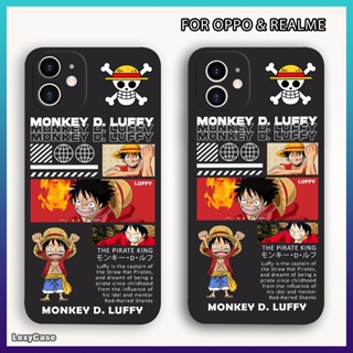 เคสโทรศัพท์มือถือ พิมพ์ลาย One Piece Luffy Gold สําหรับ OPPO A5S A12 A15 A16 A16E A16K A17 A57 2022 A54 A55 A53 A3S A11K A31 A36 A52 A92 A94 A93 A37 F1S RENO 4 RENO 7 เคสโทรศัพท์มือถือ ซิลิโคนนิ่ม ลายน่ารัก แฟชั่นล่าสุด 2023