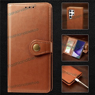 เคสโทรศัพท์หนัง ฝาพับแม่เหล็ก กันกระแทก พร้อมช่องใส่บัตร สําหรับ Samsung Galaxy S22 S23 Ultra S23+ S22+ S23ultra S22ultra S23plus S22plus S 23 S 22