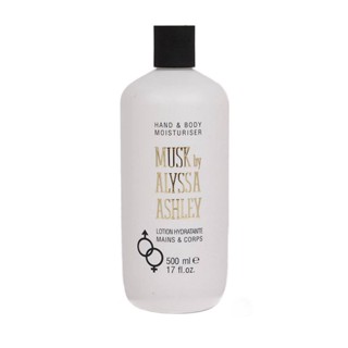 Ashley Musk Hand &amp; Body Moisturiser โลชั่นผิวขาว กลื่นหอม 750 ML (ฝาสีดำ)