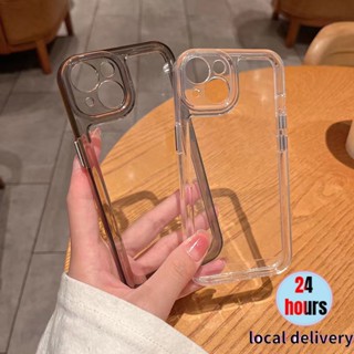 Space TPU กรณี for IPhone 7 Plus 8 Plus 11 12 13 14 Pro Max 13Pro 14Promax Xr X Xs XsMax SE 2022 2020 เคสโทรศัพท์ ปกหลัง