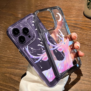 เคสโทรศัพท์ซิลิโคน TPU ใส แบบนิ่ม กันกระแทก สําหรับ iPhone 14 13 12 Pro Max 11 XS XR X 8 7 6S Plus