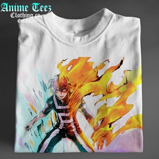 ✇ↂAnime Shirt MY HERO ACADEMIA "TODOROKI SHOTO" T-SHIRT  DESIGNS SPANDEX FOR MEN AND WOMEN A_04