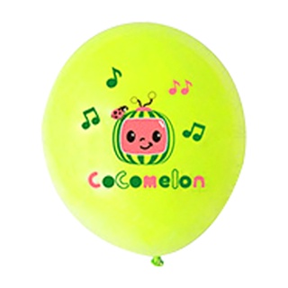 Free Gift Cocomelon Themed Multi Latex Balloons Kids Birthday Party Decor Supplies Balloon Kids Gift