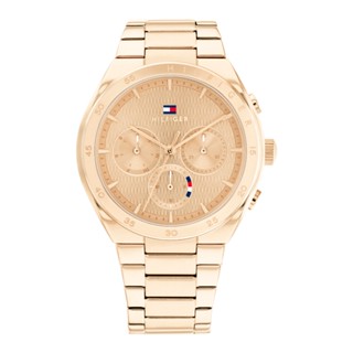 TOMMY HILFIGER รุ่น TH1782577 นาฬิกาข้อมือผู้หญิง สายสแตนเลส สีโรสโกลด์ หน้าปัด 38 มม.